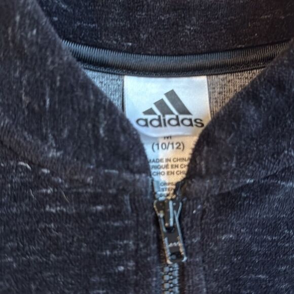 ((2 PIECE)) GIRLS JACKET BUNDLE NIKE AND ADIDAS SIZE MEDIUM - Picture 4 of 9